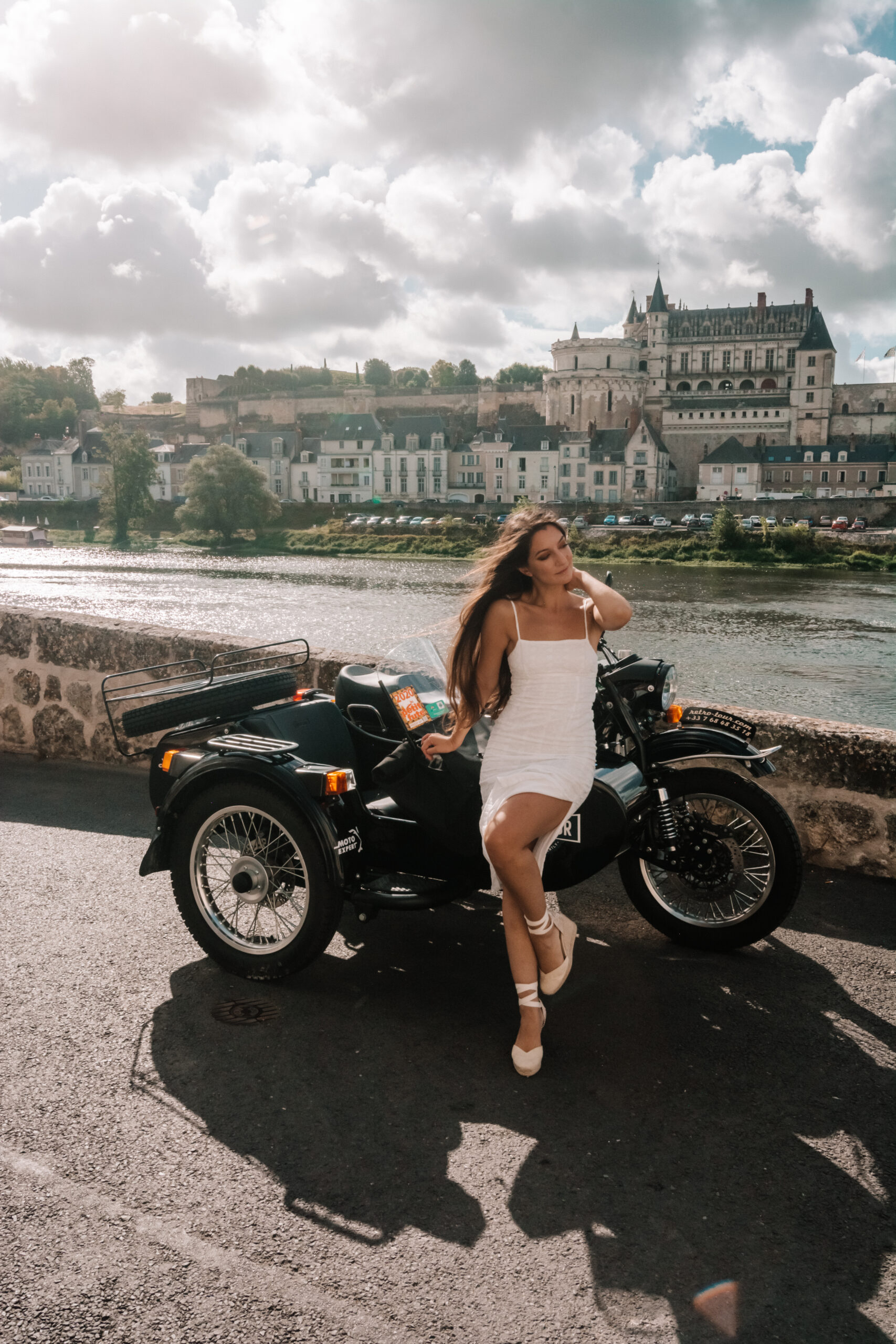 chateau royal d amboise Side-car en Touraine