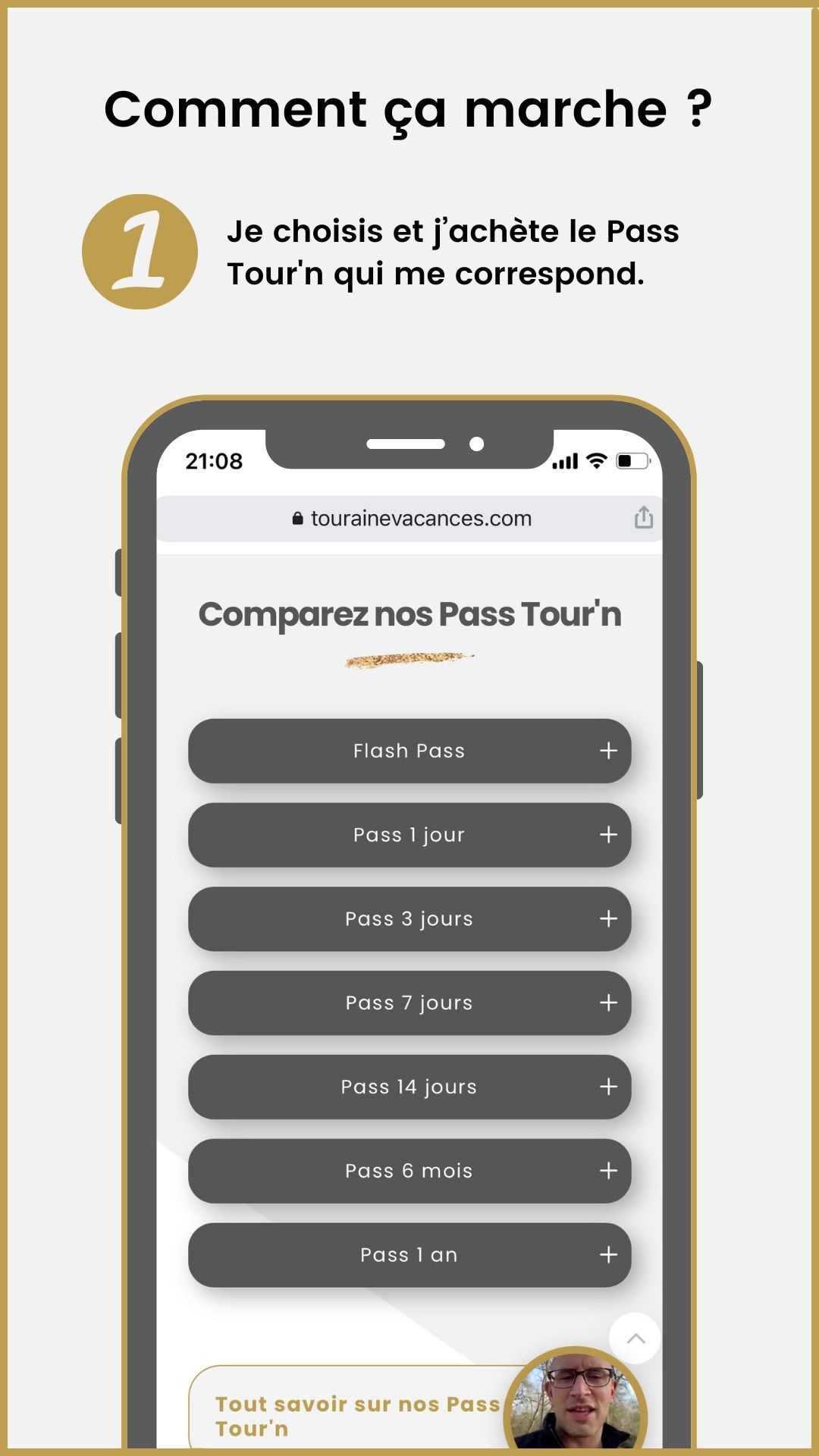 application Pass Tour'n 3