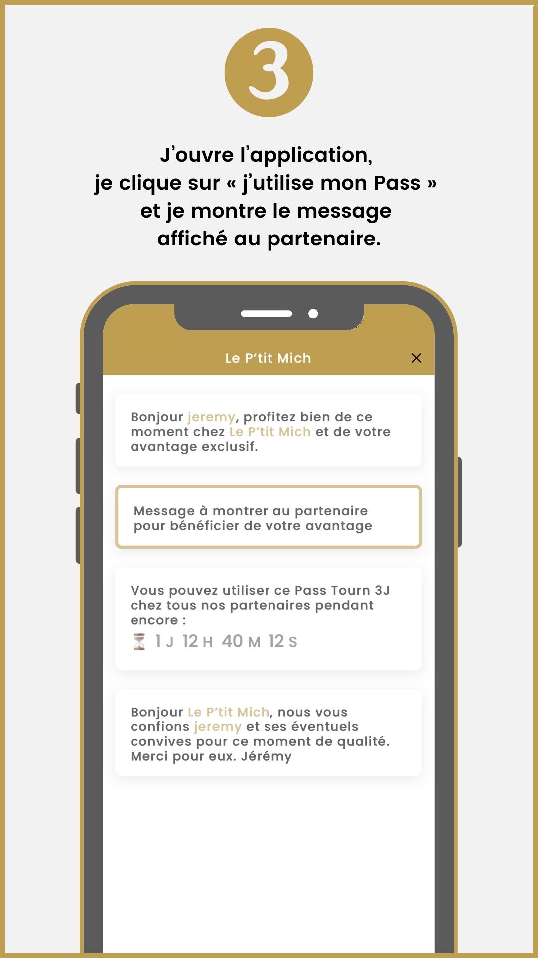 application Pass Tour'n 5